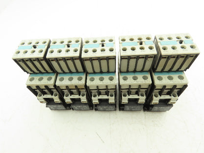 Siemens 3RT1026-1BB40 Motor Starter Contactor 25A 20Hp 575V 3P 24VDC Lot of 5
