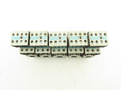 Siemens 3RT1026-1BB40 Motor Starter Contactor 25A 20Hp 575V 3P 24VDC Lot of 5