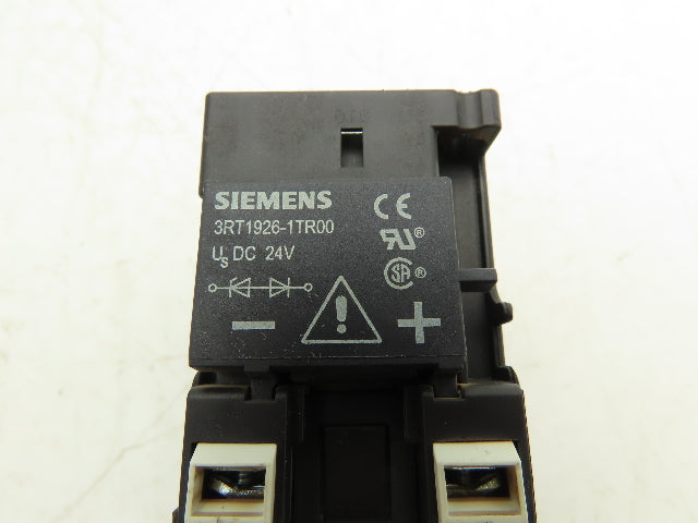 Siemens 3RT1026-1BB40 Motor Starter Contactor 25A 20Hp 575V 3P 24VDC Lot of 5