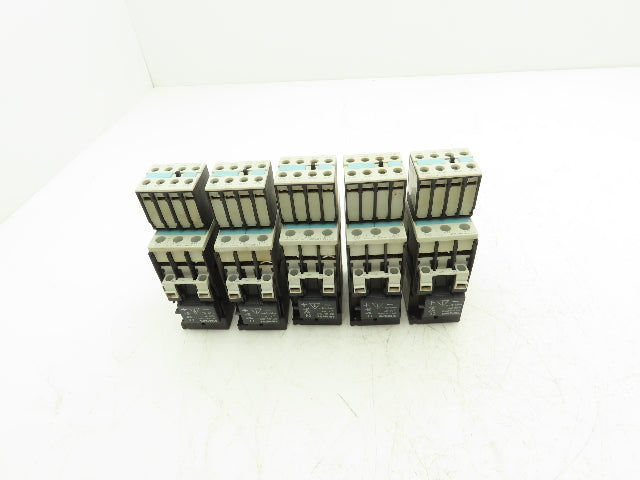 Siemens 3RT1026-1BB40 Motor Starter Contactor 25A 20Hp 575V 3P 24VDC Lot of 5