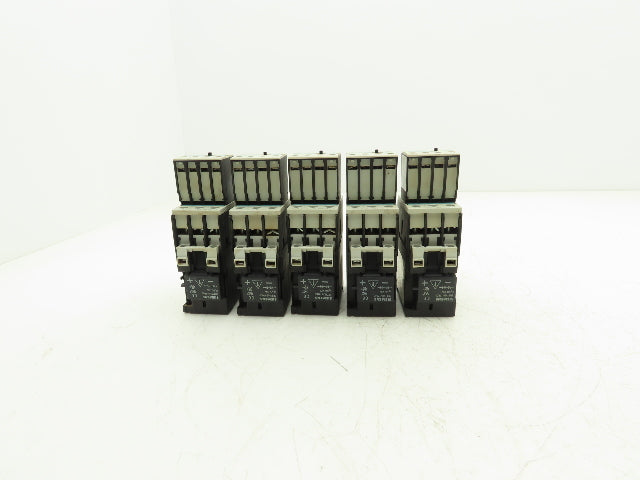 Siemens 3RT1026-1BB40 Motor Starter Contactor 25A 20Hp 575V 3P 24VDC Lot of 5