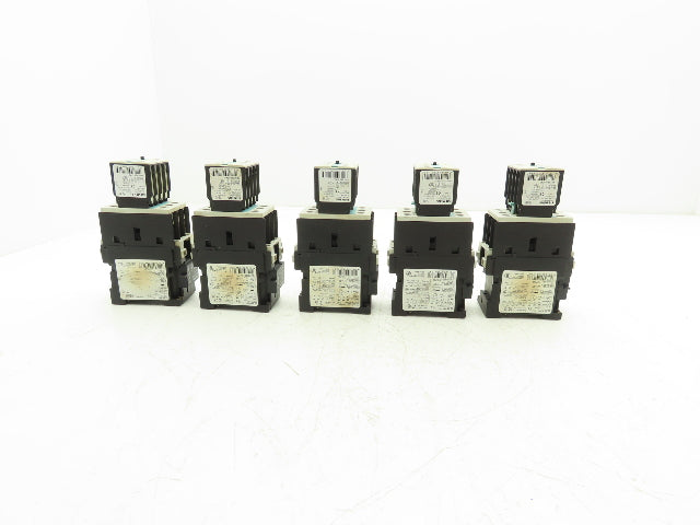 Siemens 3RT1026-1BB40 Motor Starter Contactor 25A 20Hp 575V 3P 24VDC Lot of 5