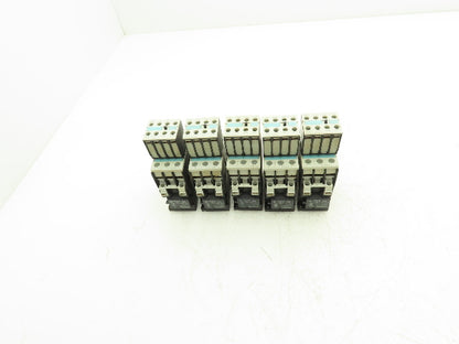 Siemens 3RT1026-1BB40 Motor Starter Contactor 25A 20Hp 575V 3P 24VDC Lot of 5