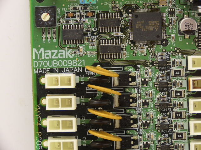 Mazak D70UB009821 Printed Circuit Board Input Output Module PCB YMYP4-P0052B