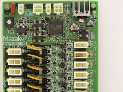 Mazak D70UB009821 Printed Circuit Board Input Output Module PCB YMYP4-P0052B