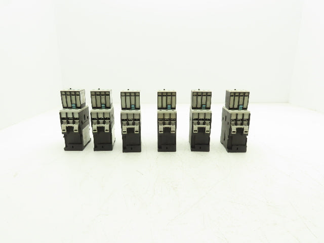 Siemens 3RT1024-1BB40 Motor Starter Contactor 12A 10Hp 575V 3P 24VDC Lot of 6