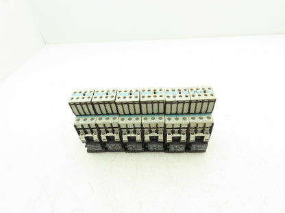 Siemens 3RT1024-1BB40 Motor Starter Contactor 12A 10Hp 575V 3P 24VDC Lot of 6