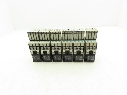Siemens 3RT1024-1BB40 Motor Starter Contactor 12A 10Hp 575V 3P 24VDC Lot of 6