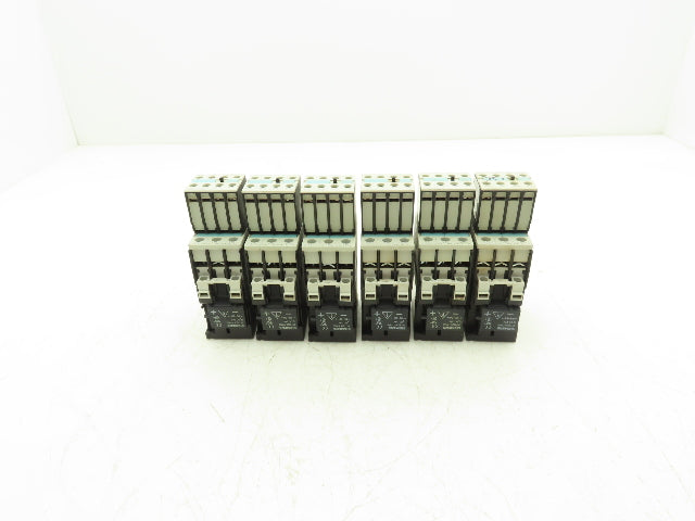 Siemens 3RT1024-1BB40 Motor Starter Contactor 12A 10Hp 575V 3P 24VDC Lot of 6