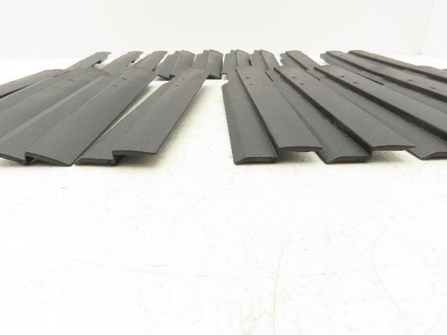 Ryson 500-3 S00543 20" Spiral Conveyor Belt Slat Left Hand No-Friction Lot of 20