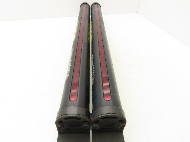 Banner MGE2416A/MGR2416A Light Curtain Transmitter & Receiver 24" 1 Set Lot of 2