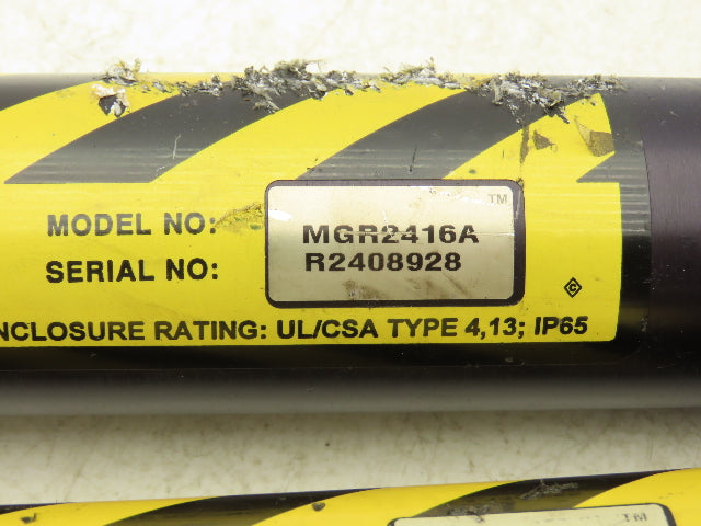 Banner MGE2416A/MGR2416A Light Curtain Transmitter & Receiver 24" 1 Set Lot of 2