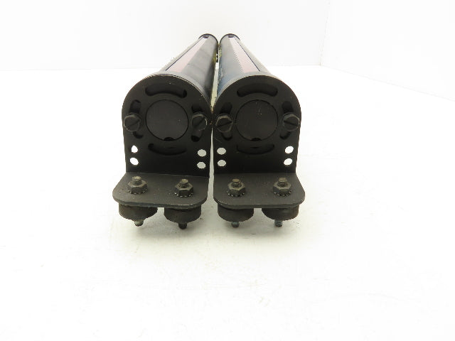 Banner MGE2416A/MGR2416A Light Curtain Transmitter & Receiver 24" 1 Set Lot of 2