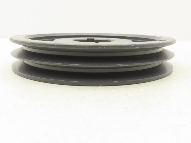 Browning 2B5V94 2 Groove Pulley A,B, 5V Belt Section 9.68" OD Bushing Required