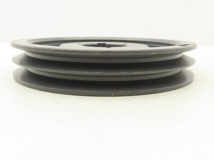 Browning 2B5V94 2 Groove Pulley A,B, 5V Belt Section 9.68" OD Bushing Required