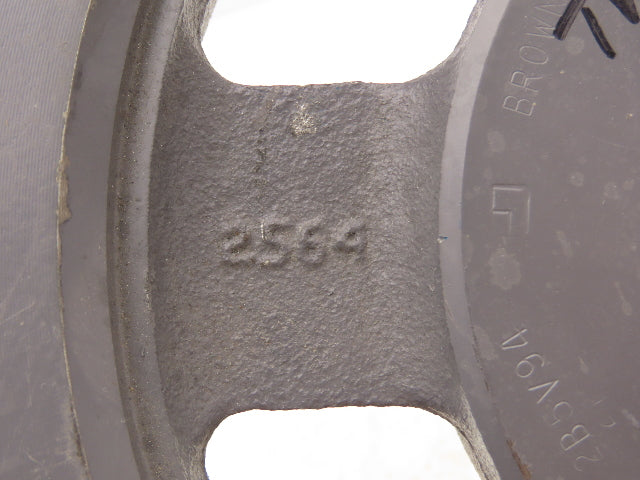 Browning 2B5V94 2 Groove Pulley A,B, 5V Belt Section 9.68" OD Bushing Required