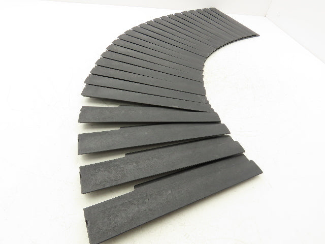 Ryson 500-3 S00542 20"Spiral Conveyor Belt Slat Right Hand No-Friction Lot of 25
