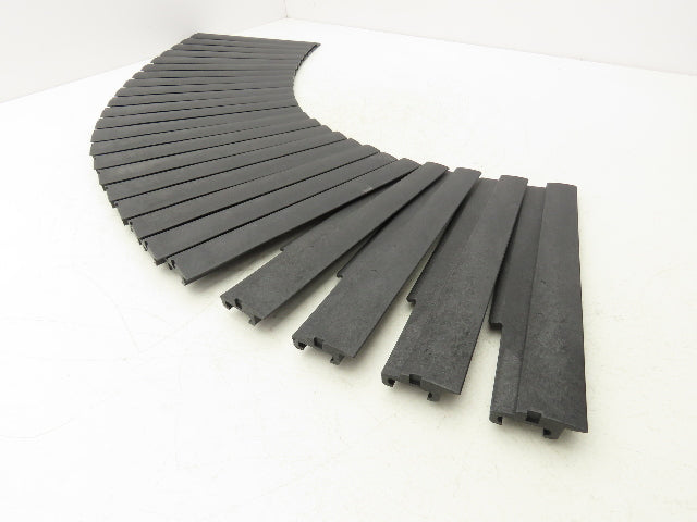 Ryson 500-3 S00542 20"Spiral Conveyor Belt Slat Right Hand No-Friction Lot of 25
