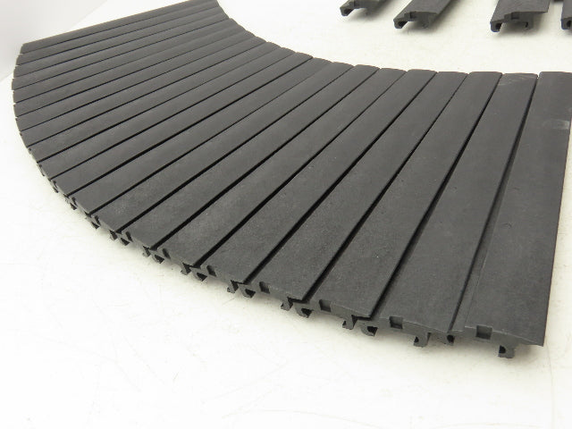 Ryson 500-3 S00542 20"Spiral Conveyor Belt Slat Right Hand No-Friction Lot of 25