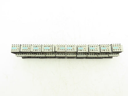 Siemens 3RH1140-1BB40 Contactor Relay Size S00 4NO 600VAC 10A Varistor Lot Of 10
