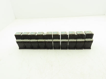 Siemens 3RH1140-1BB40 Contactor Relay Size S00 4NO 600VAC 10A Varistor Lot Of 10