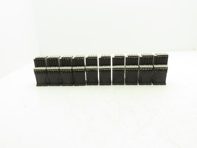 Siemens 3RH1140-1BB40 Contactor Relay Size S00 4NO 600VAC 10A Varistor Lot Of 10