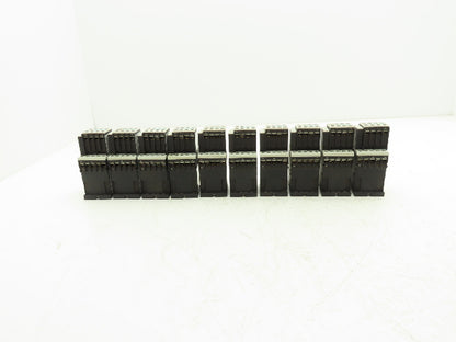 Siemens 3RH1140-1BB40 Contactor Relay Size S00 4NO 600VAC 10A Varistor Lot Of 10
