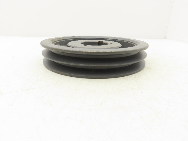 Browning 2B5V90 2 Groove Pulley A,B, 5V Belt Section 9.2" OD Bushing Required