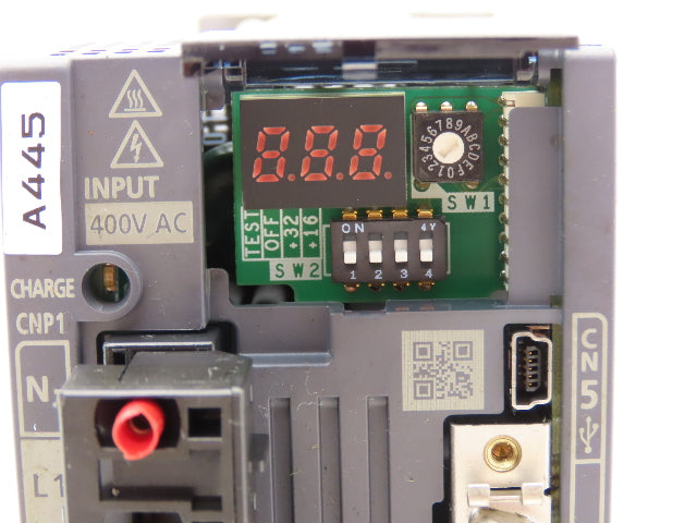 Mitsubishi MDS-EJH-V1-15 AC Servo Drive Unit 1.0kW 2.8A 3Ph 323V 0-360Hz Output