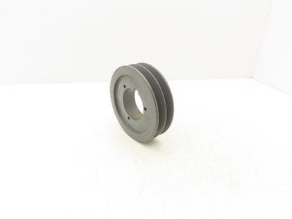 Browning 2B5V58 2 Groove Belt Pulley Belt Section A,B,5V 6" OD Bushing Required