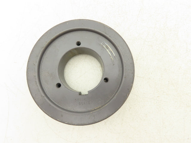 Browning 2B5V58 2 Groove Belt Pulley Belt Section A,B,5V 6" OD Bushing Required