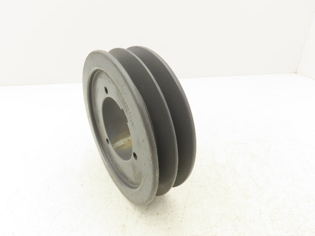 Browning 2B5V58 2 Groove Belt Pulley Belt Section A,B,5V 6" OD Bushing Required