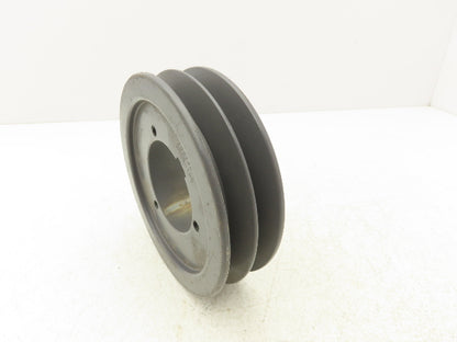 Browning 2B5V58 2 Groove Belt Pulley Belt Section A,B,5V 6" OD Bushing Required