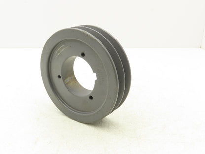 Browning 2B5V58 2 Groove Belt Pulley Belt Section A,B,5V 6" OD Bushing Required