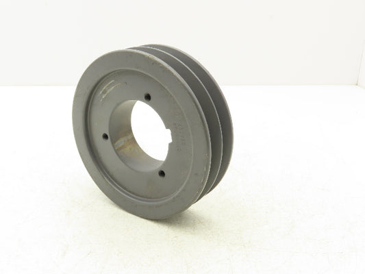Browning 2B5V58 2 Groove Belt Pulley Belt Section A,B,5V 6" OD Bushing Required