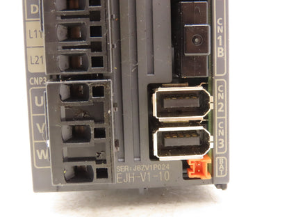Mitsubishi MDS-EJH-V1-10 AC Servo Drive Unit 0.6kW 1.5A 3Ph 323V 0-360Hz Output