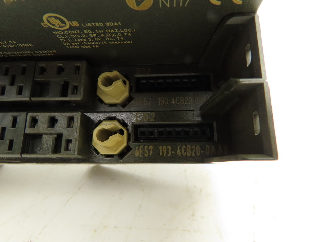 Siemens SIMATIC 4 Digital I/O W/Terminal 24VDC Mixed Lot Of 11