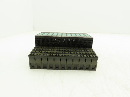 Siemens SIMATIC 4 Digital I/O W/Terminal 24VDC Mixed Lot Of 11