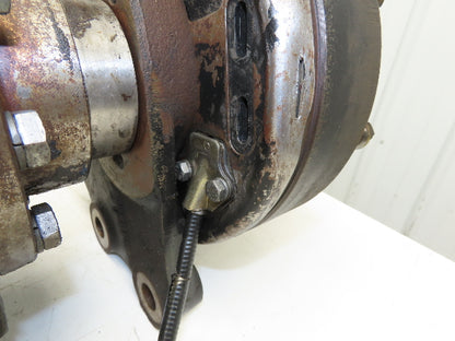 Hyster T 326037 Forklift Front Dual Wheel Drive Axle Assembly 6-Lug Off E30XL