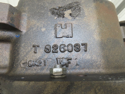 Hyster T 326037 Forklift Front Dual Wheel Drive Axle Assembly 6-Lug Off E30XL