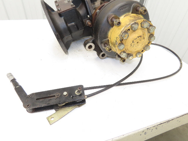 Hyster T 326037 Forklift Front Dual Wheel Drive Axle Assembly 6-Lug Off E30XL