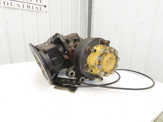 Hyster T 326037 Forklift Front Dual Wheel Drive Axle Assembly 6-Lug Off E30XL