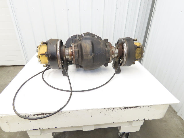 Hyster T 326037 Forklift Front Dual Wheel Drive Axle Assembly 6-Lug Off E30XL