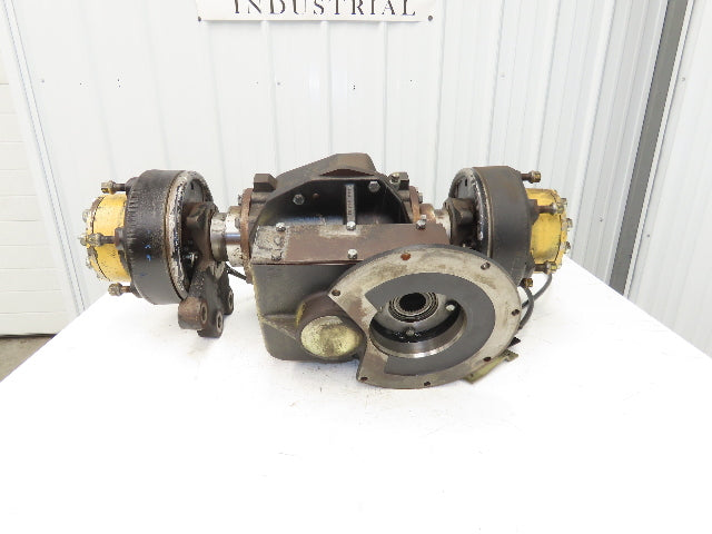 Hyster T 326037 Forklift Front Dual Wheel Drive Axle Assembly 6-Lug Off E30XL