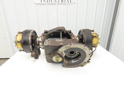 Hyster T 326037 Forklift Front Dual Wheel Drive Axle Assembly 6-Lug Off E30XL