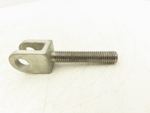 1/2" Clevis Stainless Steel 1/2"-13 x 2-1/2" Length Threaded Male Rod Lot of 5
