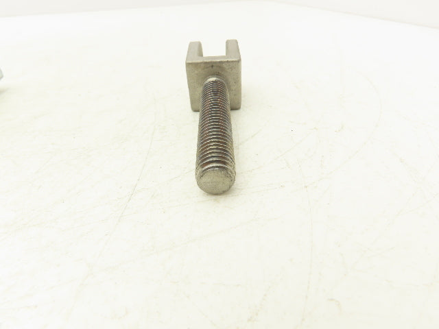 1/2" Clevis Stainless Steel 1/2"-13 x 2-1/2" Length Threaded Male Rod Lot of 5