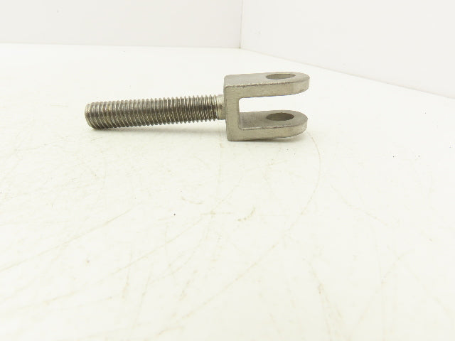 1/2" Clevis Stainless Steel 1/2"-13 x 2-1/2" Length Threaded Male Rod Lot of 5