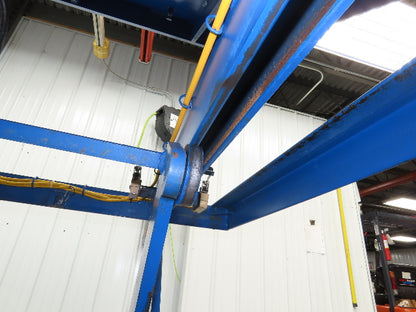 Vestil Hydraulic Lift End Tilt Table 2000lb 48"x48" Top 38° Tilt 36" Travel 460v