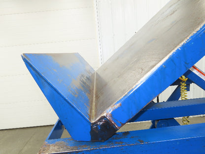 Vestil Hydraulic Lift End Tilt Table 2000lb 48"x48" Top 38° Tilt 36" Travel 460v